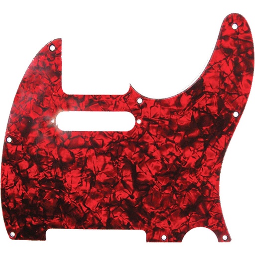 [DPPTLRDP] D'Andrea Tele Pickguard - Red Pearl