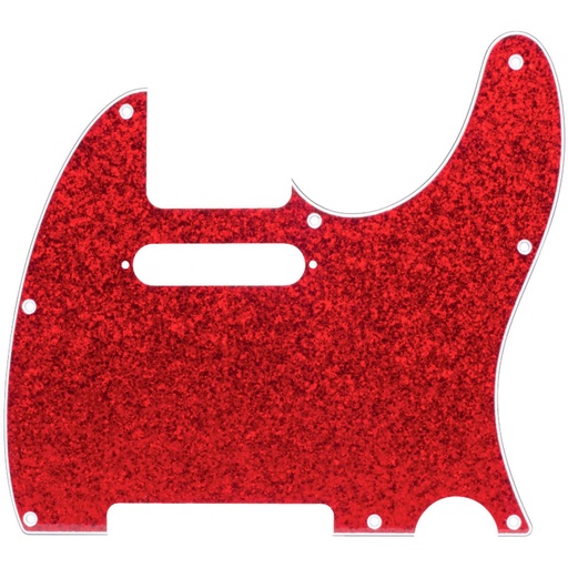 [DPPTLRDS] D'Andrea Tele Pickguard - Red Sparkle