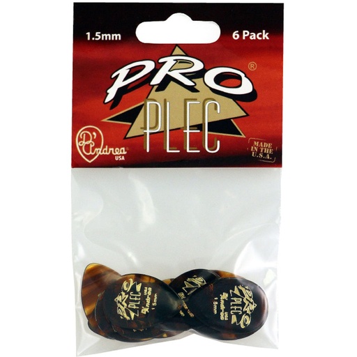 [PRO6358] D'Andrea 358 Pro Plec SMLPT - 6PC