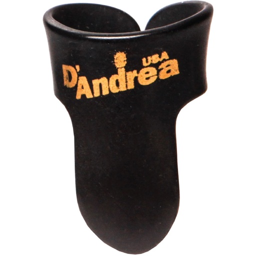 [R373LGBLK] D'Andrea Large Thumb Picks Black - 12pcs