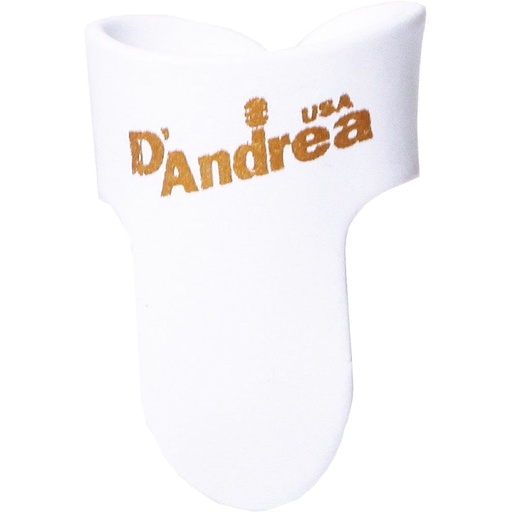 [R374MDWHT] D'Andrea Medium Finger Picks White - 12pcs