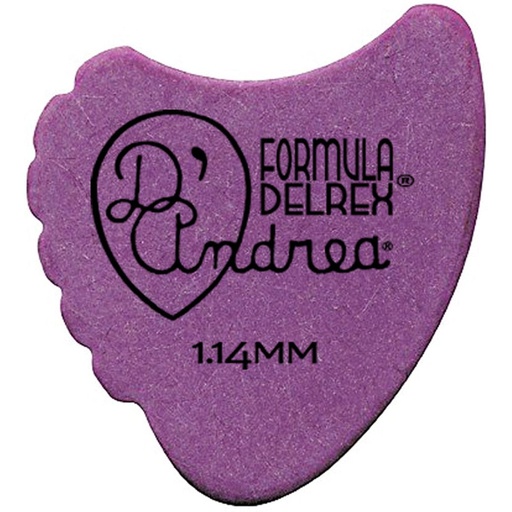 [RD390114XH] D'Andrea 390 Purple Delrex Extra Heavy - 72pcs