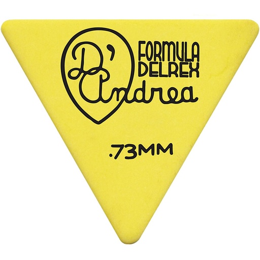 [RD35573MD] D'Andrea 355 Yellow Delrex Medium - 72pcs