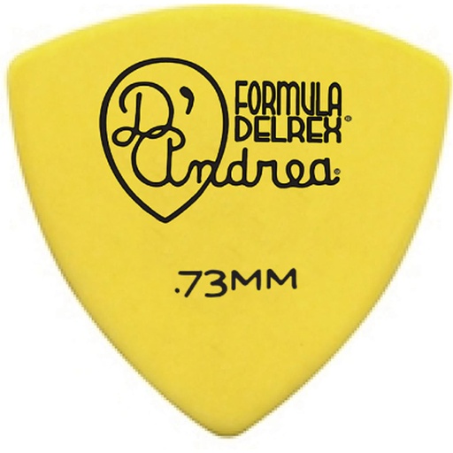 [RD34673MD] D'Andrea 346 Yellow Delrex Medium - 72pcs