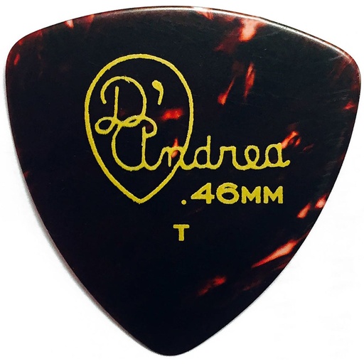 [RG34646TH] D'Andrea 346 Shell Celluloid Thin - 72pcs