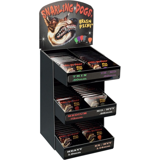 [SDBTD351] D'Andrea 351 Brain Picks Tin Box Display - 60 Pick Tins