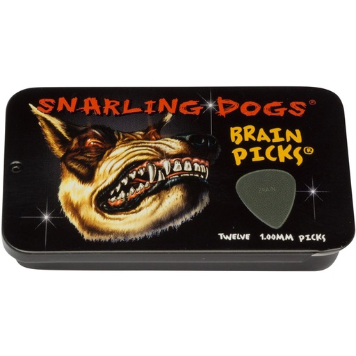 [TNSDB35110] D'Andrea 351 Brain Picks Grey 1.0mm - 12PC Tin