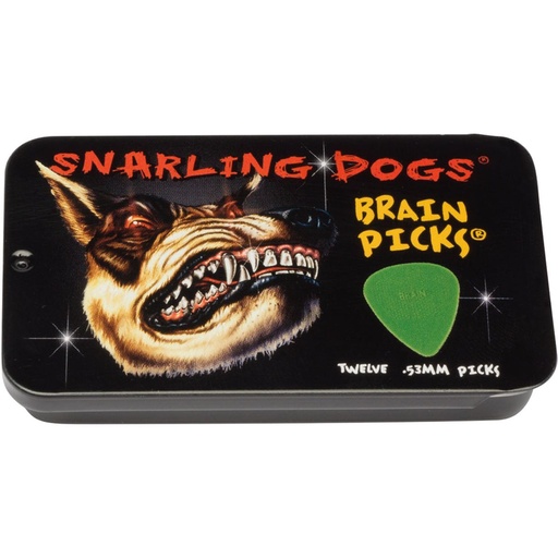 [TNSDB35153] D'Andrea 351 Brain Picks Green 0.53mm - 12PC Tin