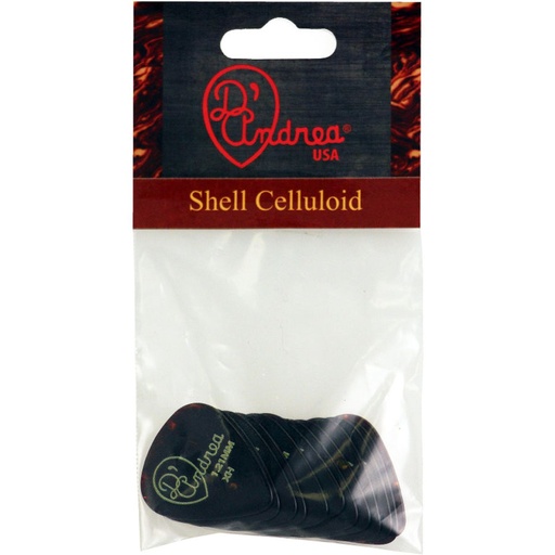 [TPG351121XH] D'Andrea 351 Shell Celluloid Extra Heavy - 12PC