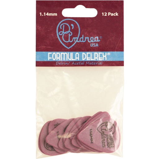 [TPD351114XH] D'Andrea 351 Purple Delrex Extra Heavy - 12pcs