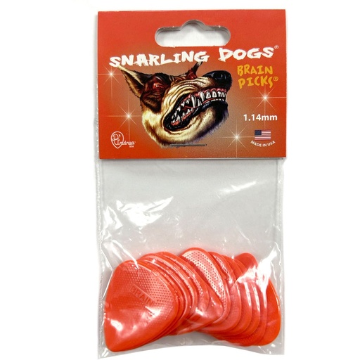 [TSDB351114] D'Andrea 351 Brain Picks Orange 1.14mm - 12PC