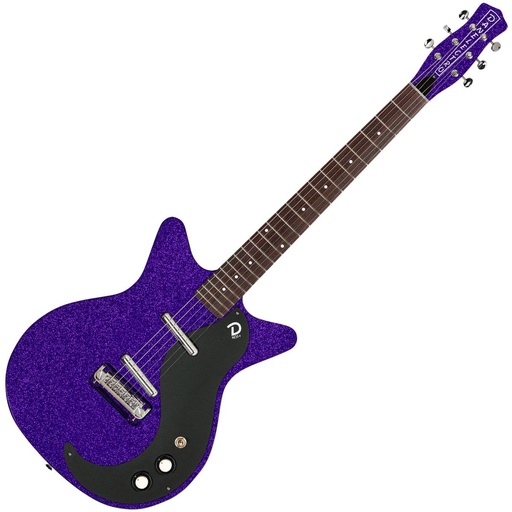 [DC59BKO-PMF] Danelectro Blackout 59 Guitar - Purple Metalflake