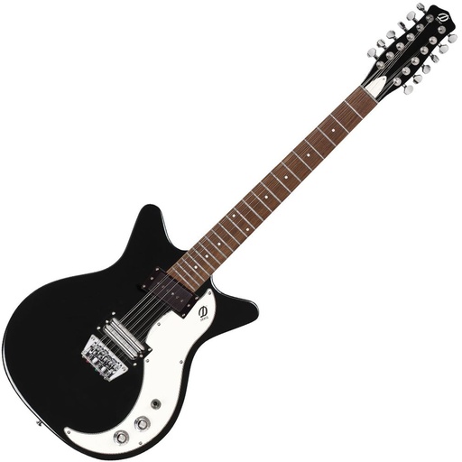 [DC59X12BK] Danelectro DC59X 12 String Guitar - Gloss Black