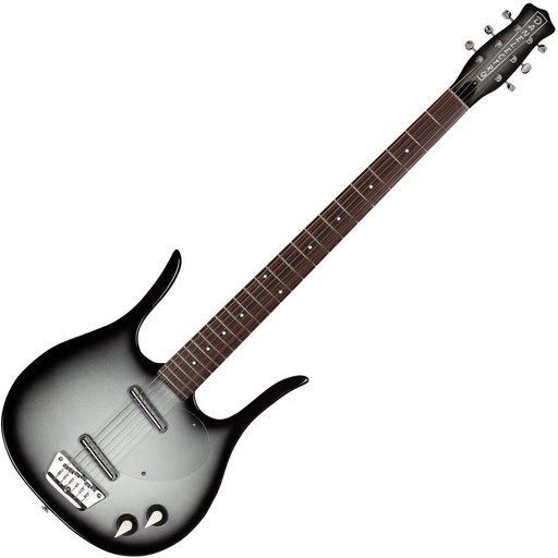 [DLHB58BKB] Danelectro Longhorn Baritone Guitar - Blackburst