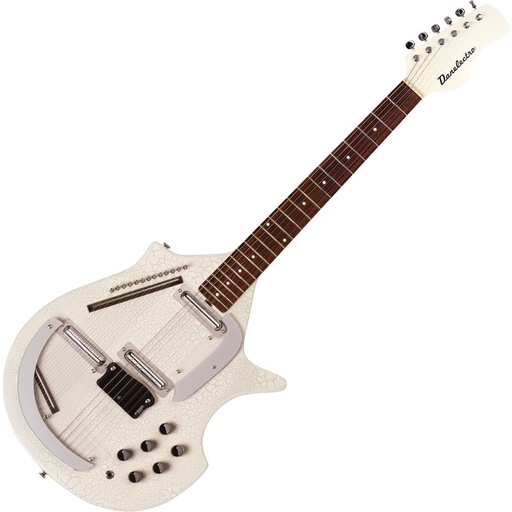 [DSITWH] Danelectro Big Sitar - White Crackle
