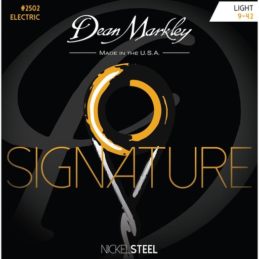 [DM2502] Dean Markley Nickelsteel Electric Guitar Stings Light 9-42