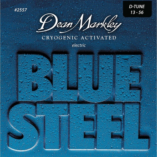 [DM2557] Dean Markley Blue Steel Electric Guitar Stings Drop Tune 13-56