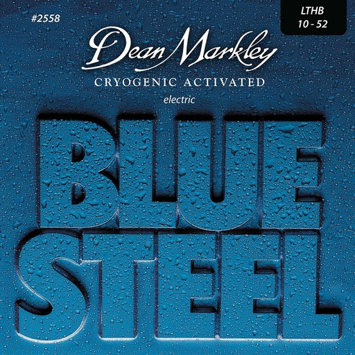 [DM2558] Dean Markley Blue Steel Electric Guitar Stings Ltop Hbot 10-52
