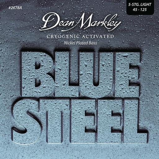 [DM2678A] Dean Markley Blue Steel Bass Guitar Strings NPS Light 5STR 45-125