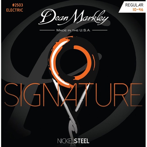 [DM2503] Dean Markley Nickelsteel Electric Guitar Stings Regular 10-46