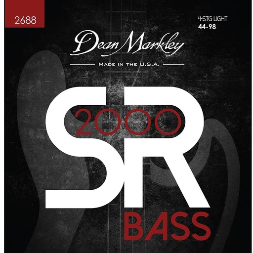 [DM2688] Dean Markley SR2000 Bass Guitar Strings Light 4 STR 44-98