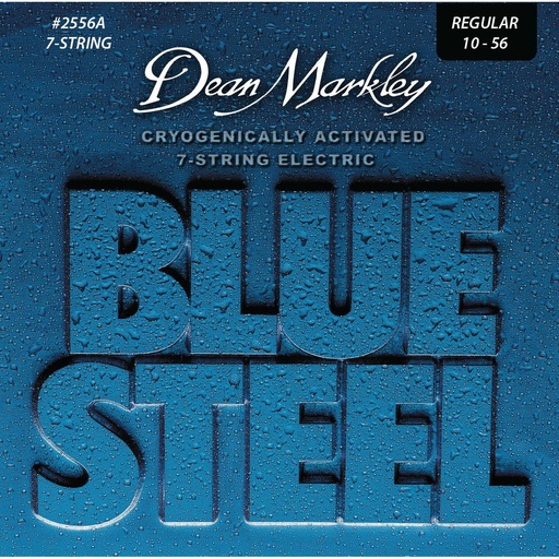 [DM2556A] Dean Markley Blue Steel Electric Guitar Stings Regular 7STR 10-56