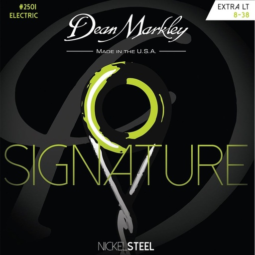 [DM2501] Dean Markley Nickelsteel Electric Guitar Stings Extra Light 8-38