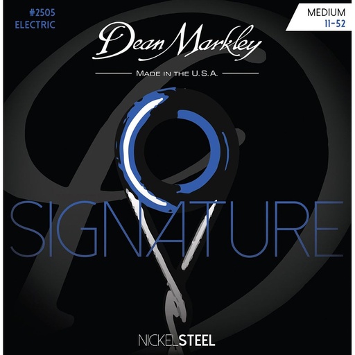 [DM2505] Dean Markley Nickelsteel Electric Guitar Stings Medium 11-52