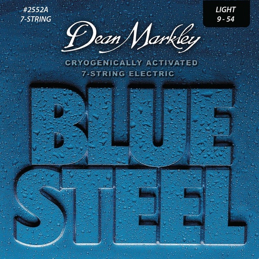 [DM2552A] Dean Markley Blue Steel Electric Guitar Strings Light 7STRING 9-54