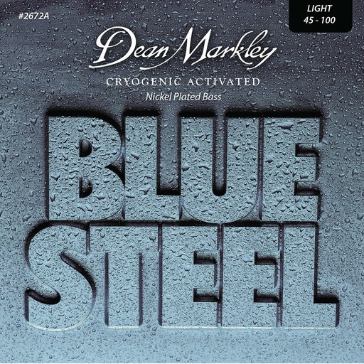 [DM2672A] Dean Markley Blue Steel Bass Guitar Strings NPS Light 4STR 45-100