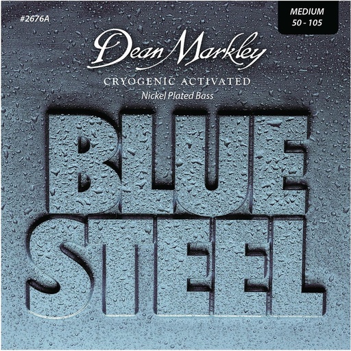 [DM2676A] Dean Markley Blue Steel Bass Guitar Strings NPS Medium 4STR 50-105