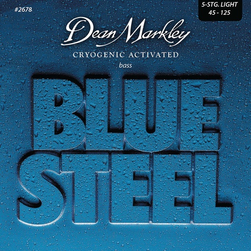[DM2678] Dean Markley Blue Steel Bass Guitar Strings Light 5STR 45-125