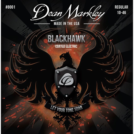 [DM8001] Dean Markley Blackhawk Coated E Strings Regular 10-46