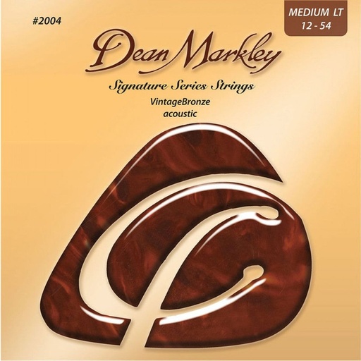 [DM2004] Dean Markley Vintage Bronze Acoustic Guitar Strings M Light 12-54