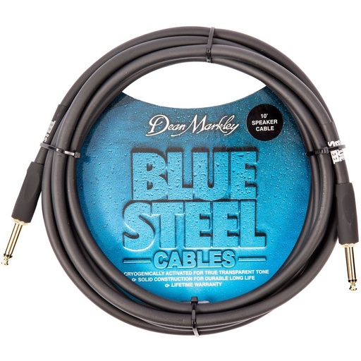 [DMBSSP10S] Dean Markley Blue Steel 10FT Speaker Cable 14IN STR - 14IN STR