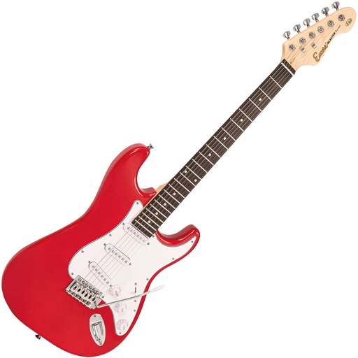[E60RD] Encore E60 Blaster Electric Guitar - Gloss Red