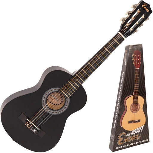 [ENC12BKOFT] Encore Junior Guitar Outfit-Black