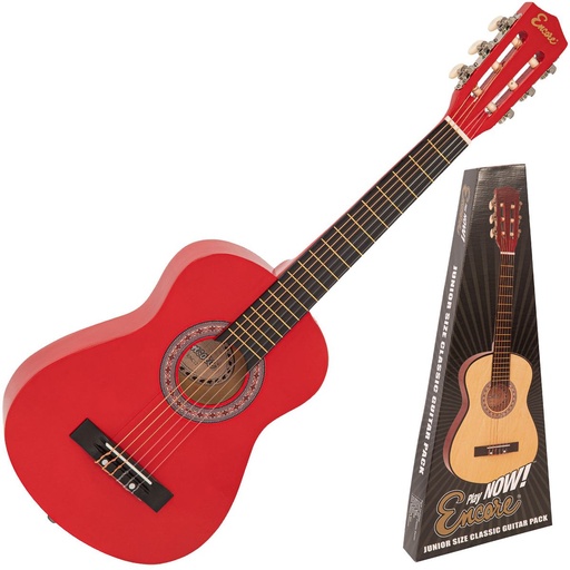 [ENC12ROFT] Encore Junior Guitar Outfit-Red