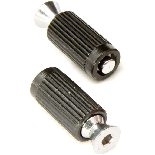 [FRBMMSICP] Floyd Rose Bridge Mounting Studs &amp;amp; Inserts - Chrome (PKG)