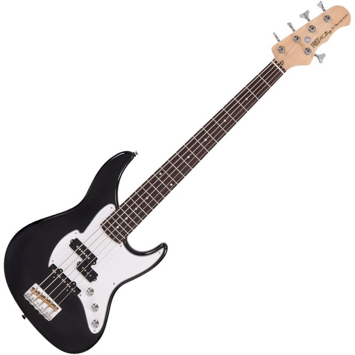 [FKV4+1BK] Fret-King Black Label Perception 5 Bass - Gloss Black