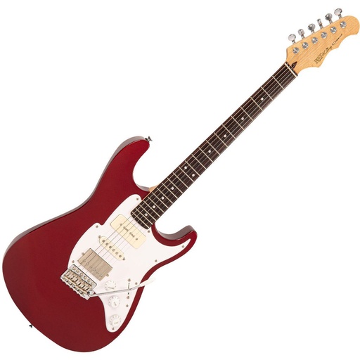 [FKV6CCAR] Fret-King Corona Custom Guitar - Candy Apple Red
