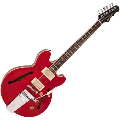 [FKV3CVCR] Fret-King Elise Custom w/ Vibrato - Cherry Red