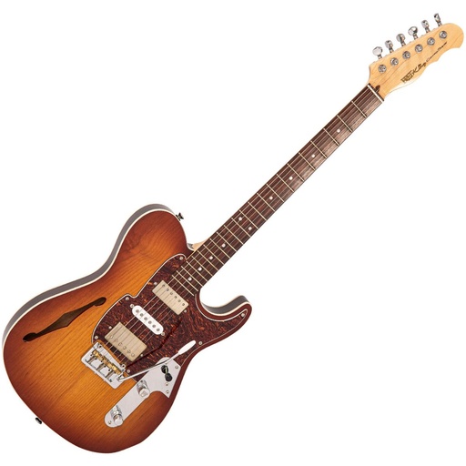 [FKV22HB] Fret-King Country Squire Semitone Deluxe - Honeyburst