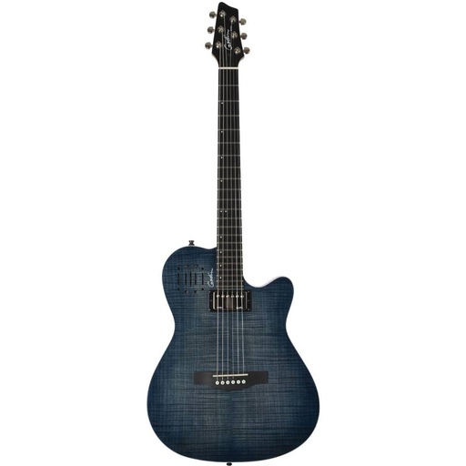 [G047963] Godin A6 Denim Blue Flame