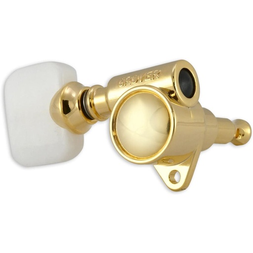 [103G] Grover Vintage Rotomatic MH Pearloid Button Gold
