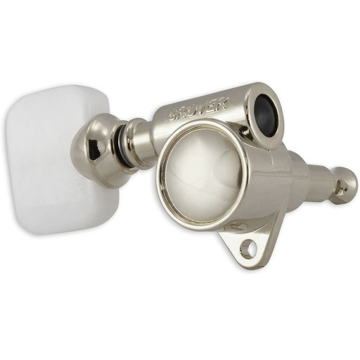 [103N] Grover Vintage Rotomatic MH Pearloid Button Nickel
