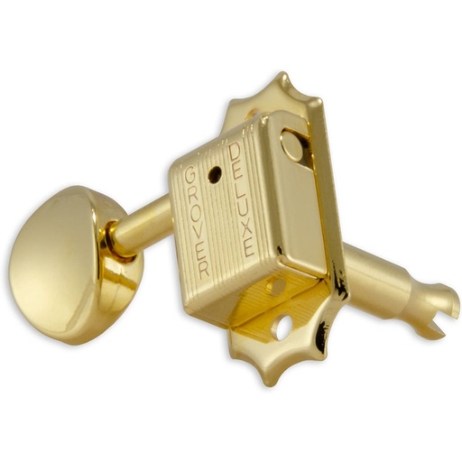 [133G] Grover Deluxe Machine Head 3+3 Gold