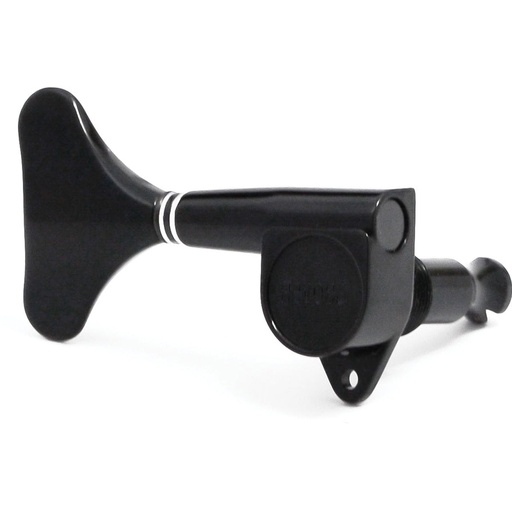 [144BCL4] Grover 4 In Line LH Bass Mhead BK