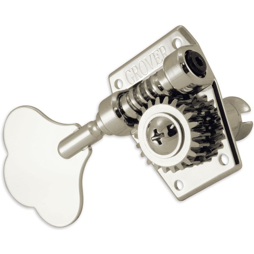 [142N] Grover Vintage Bass Heads Nickel