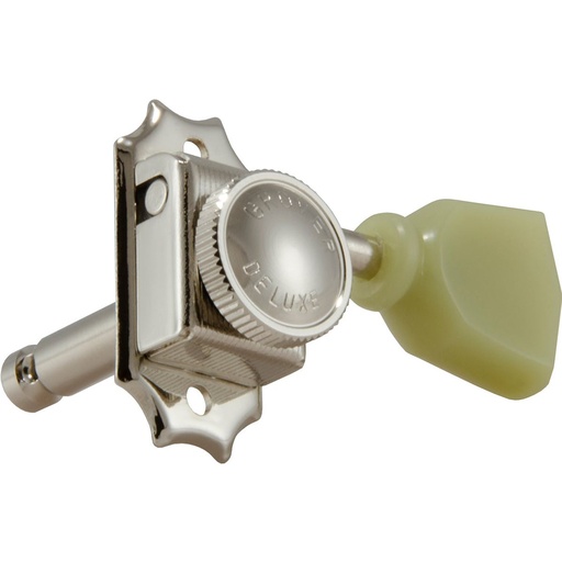 [533NK] Grover Vintage Locking Keystone Machine Head 3+3 Nickel